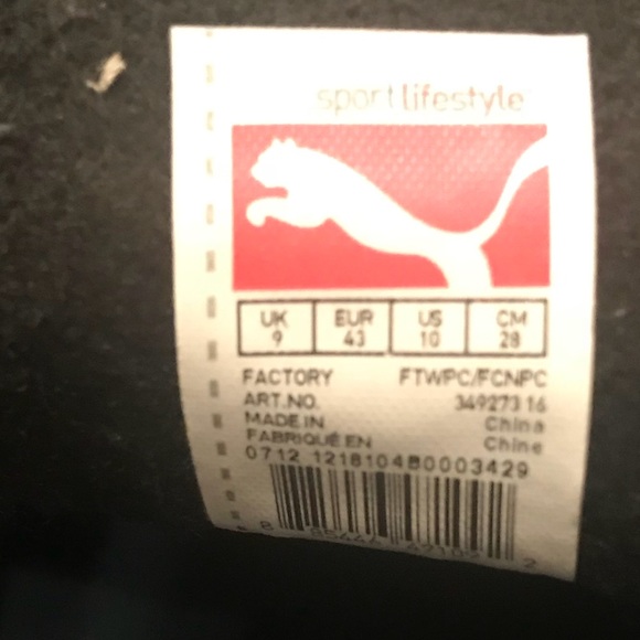 COPY - Navy Blue Men’s Suede Puma G Vilas - Picture 6 of 6